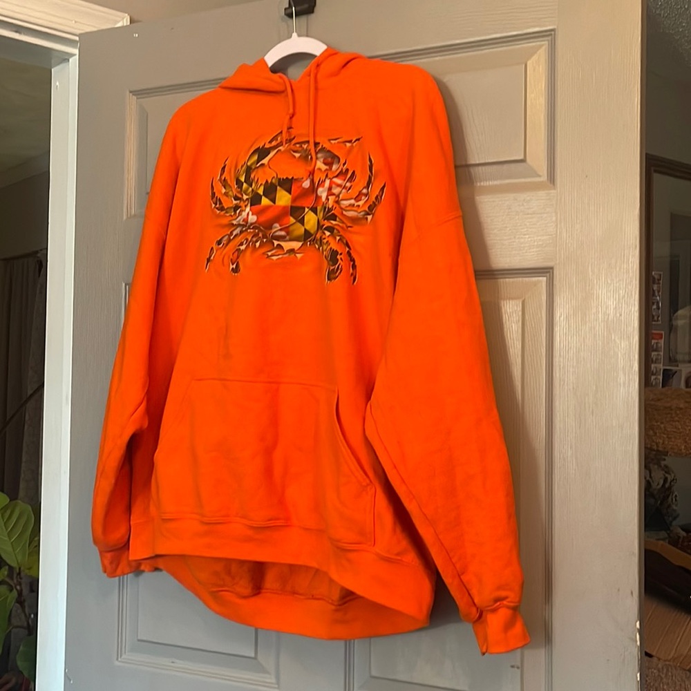 Maryland crab 2xl hoodie